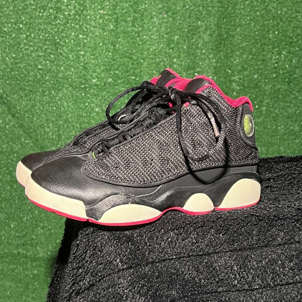 Nike Air Jordan 13 Retro Black Voltage Cherry White GS